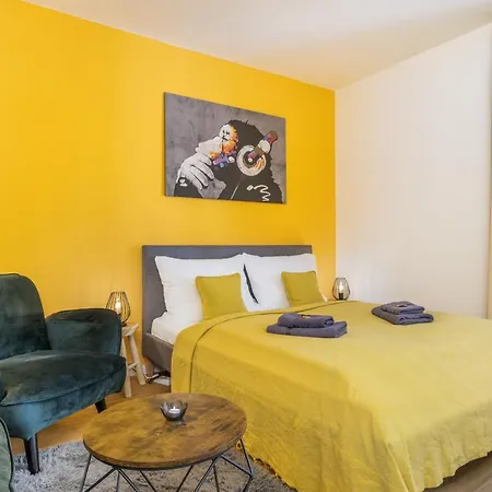 Guermache - Jungle Design Apartments, Zentrum, Parkplatz, Kueche, Wlan * Βόλφσμπουργκ