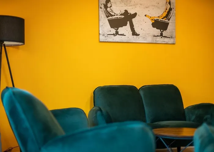 Guermache - Jungle Design Apartments, Zentrum, Parkplatz, Kueche, Wlan 沃尔夫