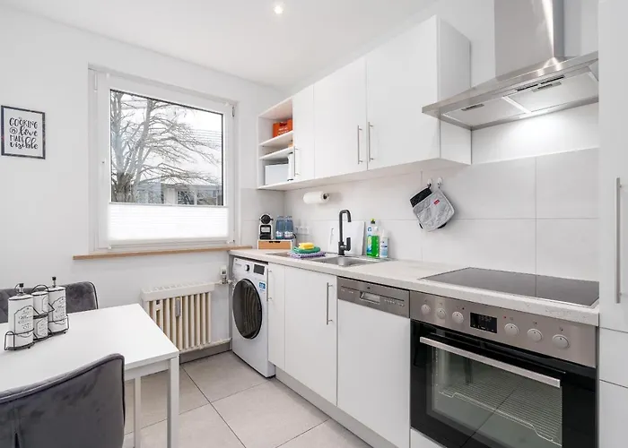 公寓 Guermache - Jungle Design Apartments, Zentrum, Parkplatz, Kueche, Wlan 沃尔夫