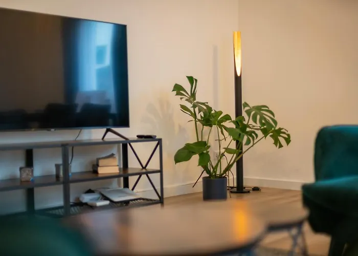 Guermache - Jungle Design Apartments, Zentrum, Parkplatz, Kueche, Wlan