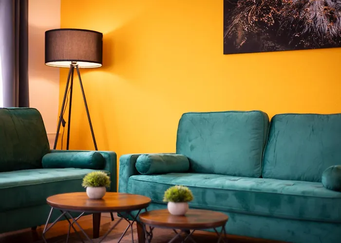 Guermache - Jungle Design Apartments, Zentrum, Parkplatz, Kueche, Wlan